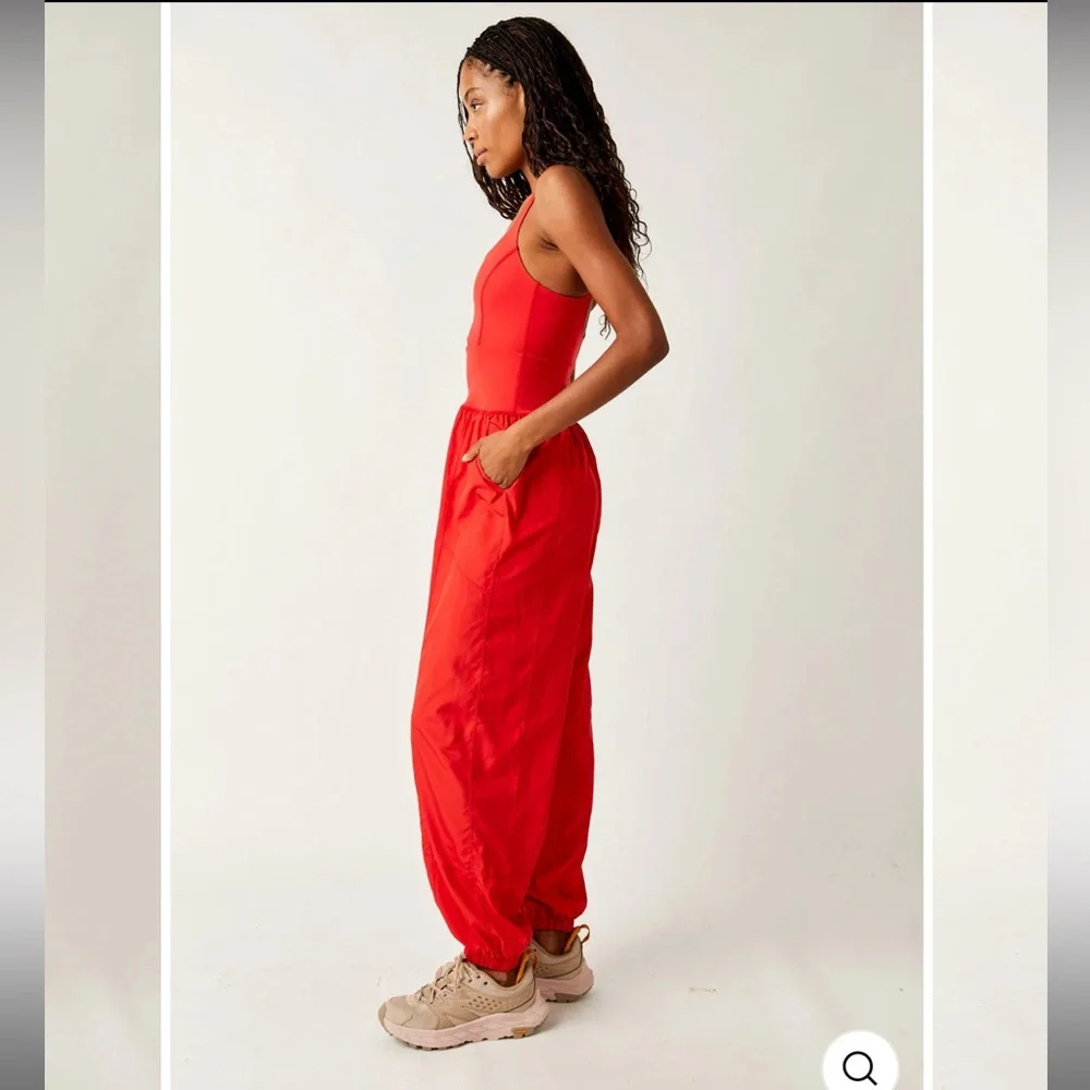 Free People Righteous Onesie - Red - Picture 5 of 5